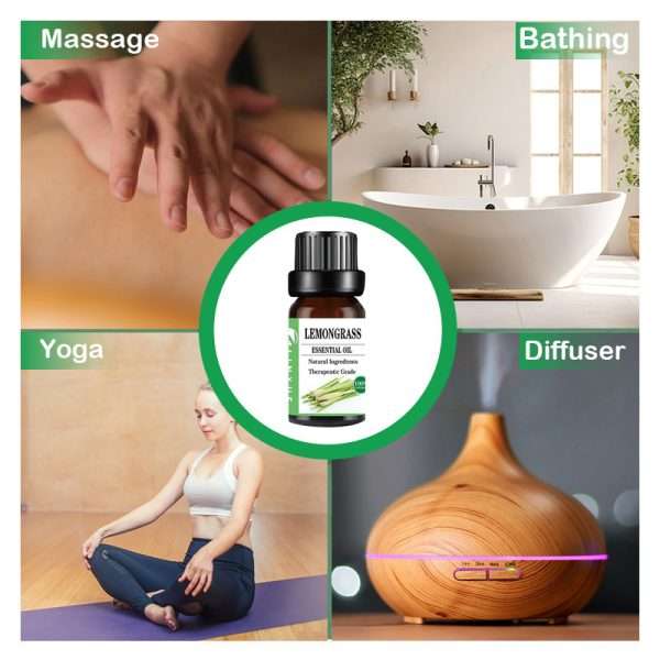 10ml Lemongrass Essential Oil - Image 4