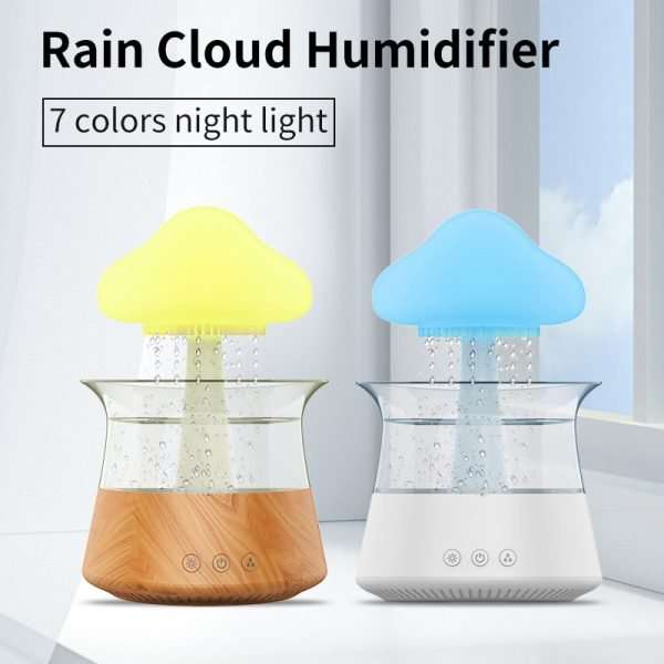 Wood Rain Cloud Humidifier-1 Wood Rain Cloud Humidifier-1