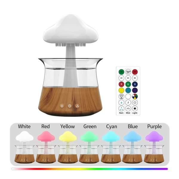 Wood Rain Cloud Humidifier-1 Wood Rain Cloud Humidifier-1