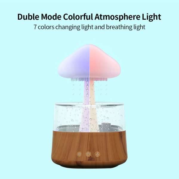 Wooden Rain Cloud Humidifier Wooden Rain Cloud Humidifier